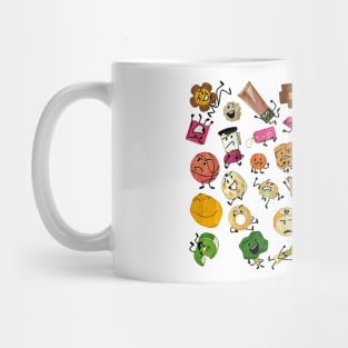 Battle for Dream Island Character Mug